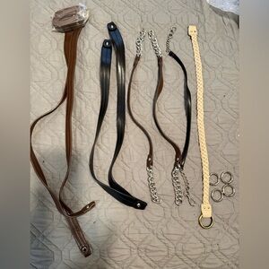 Miche purse strap Set - Brown, Black, Cream